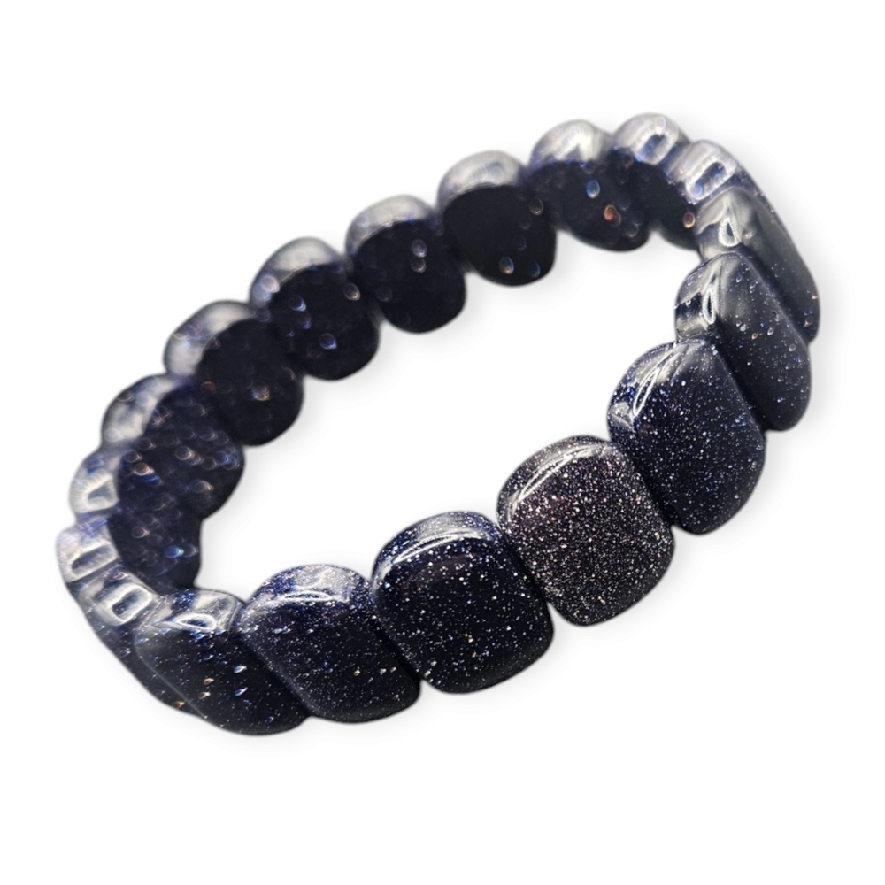 Blue Sandstone Bracelet